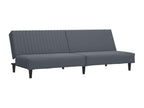2-Piece Sofa Set Velvet - Gray/Dark Gray, Velvet