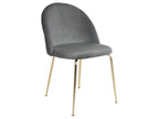 Chair Velvet - Gray