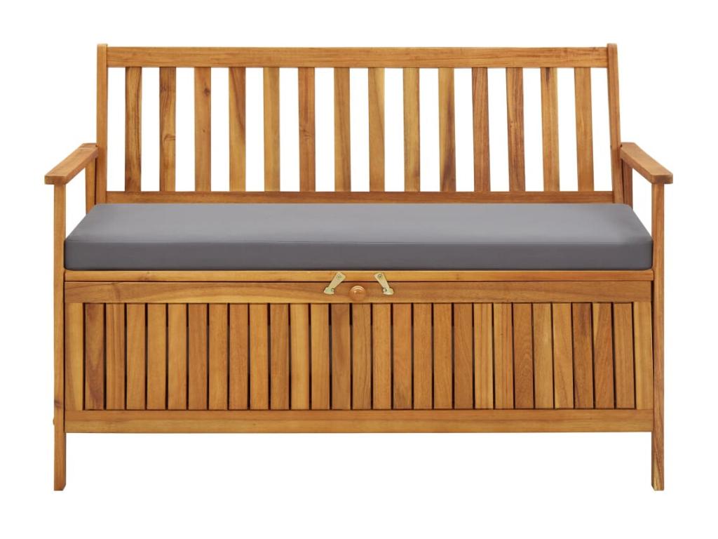 Bench Wood - Brown, 120 x 63 x 84 cm