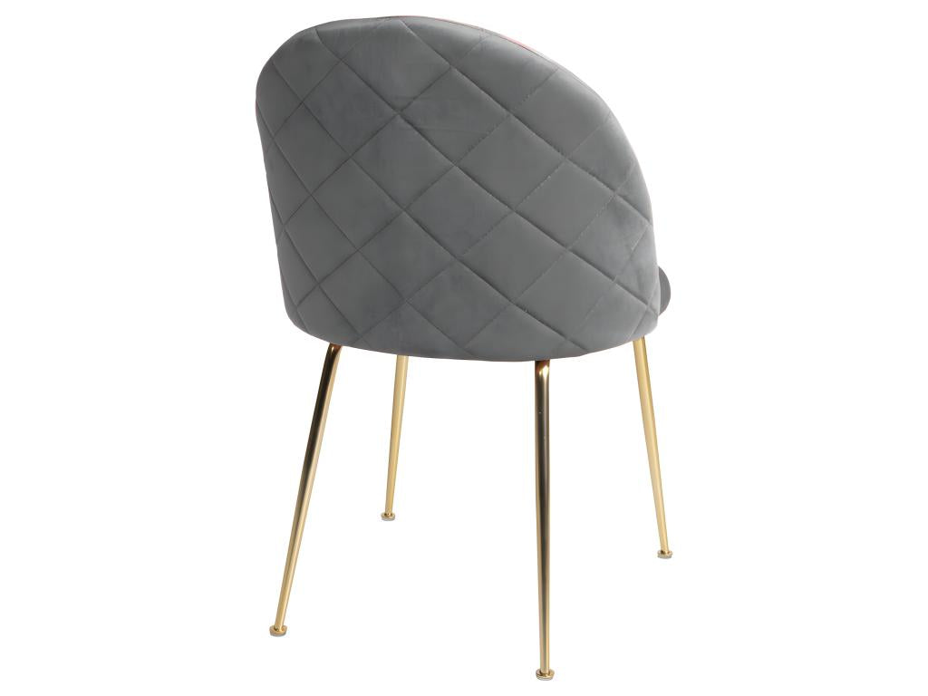 Chair Velvet - Gray
