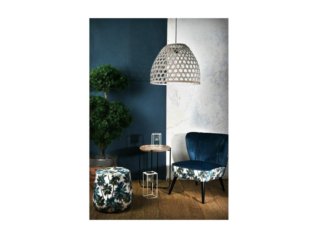 Armchair Velvet - Blue