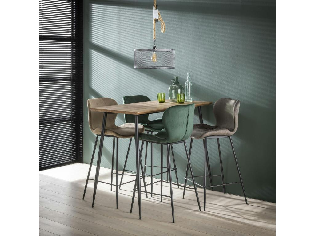 Chair Velvet - Beige, Velvet