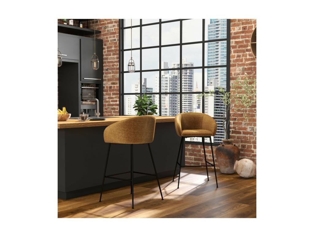 Armchair Fabric - Black, Fabric