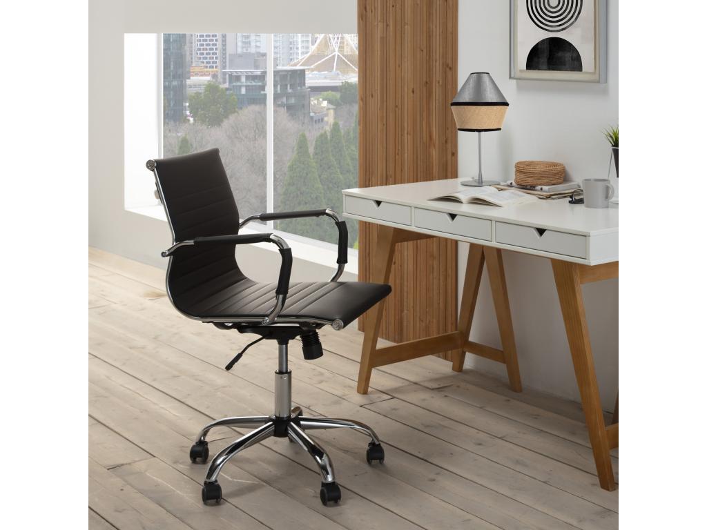 Desk Leather - Black
