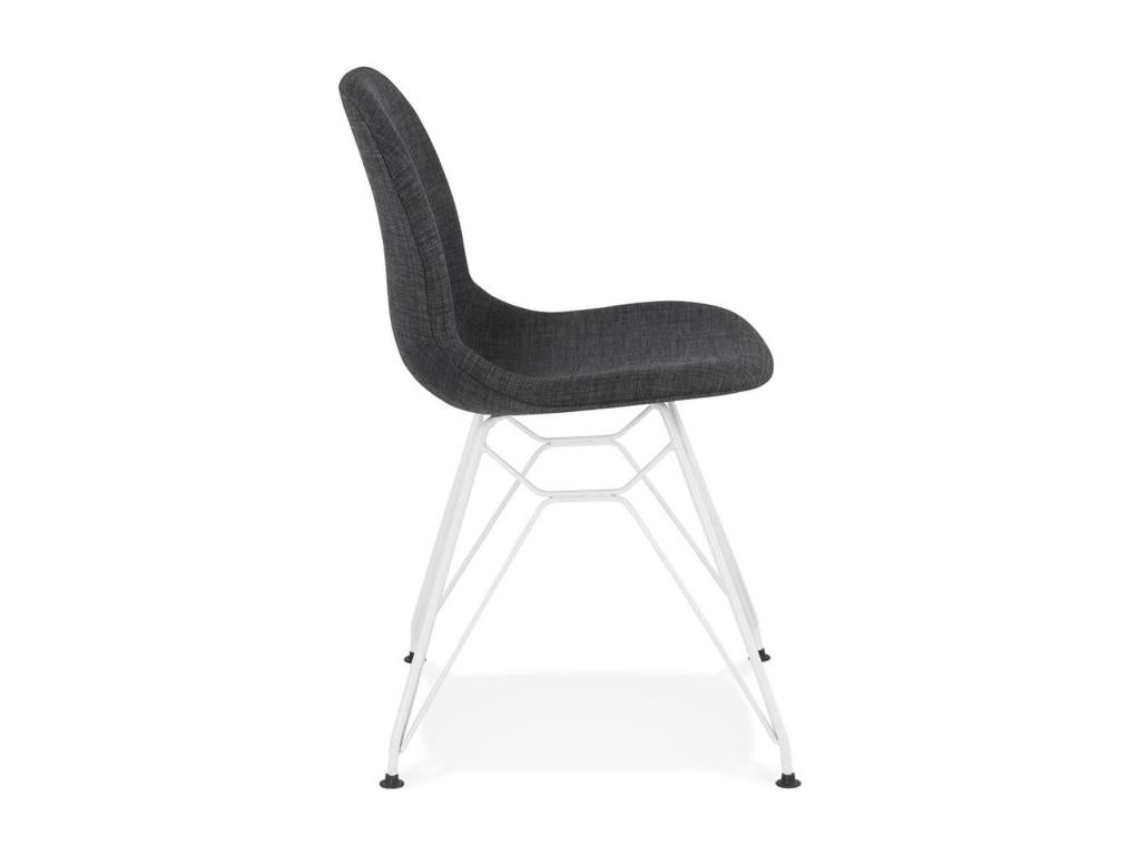 Chair Fabric - Gray/White