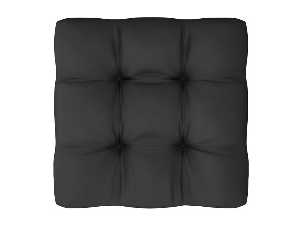 13-Piece Outdoor Patio Set with Cushions Solid Pine Wood - Gray