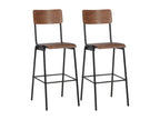 Stool - Brown, Steel