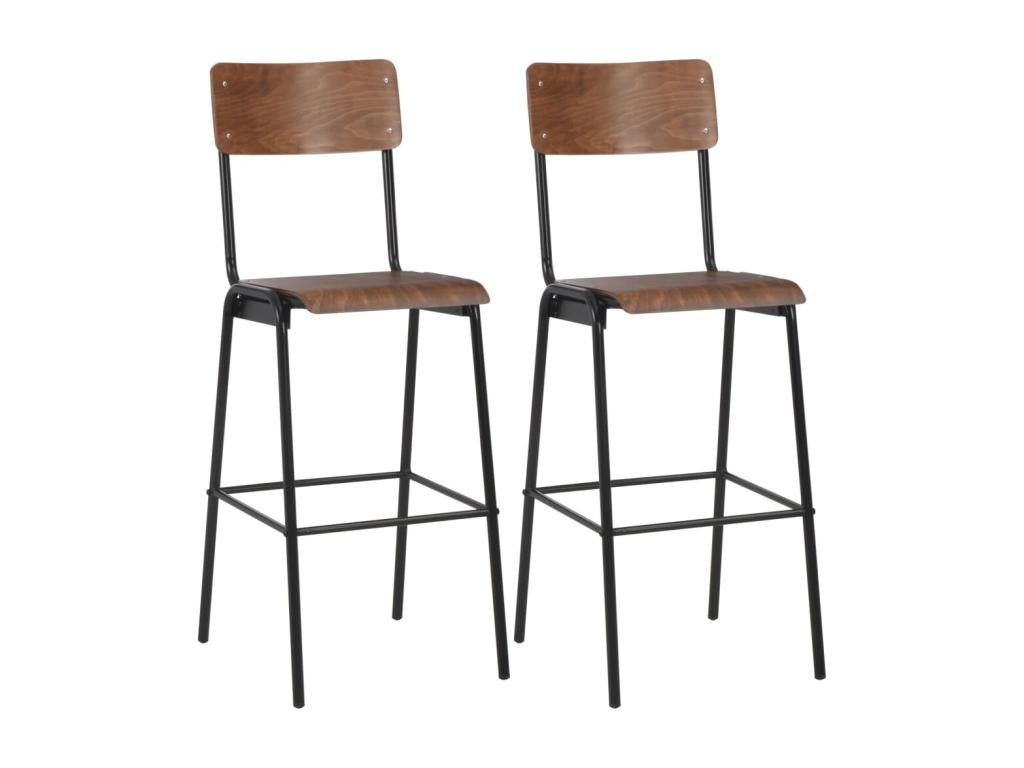 Stool - Brown, Steel