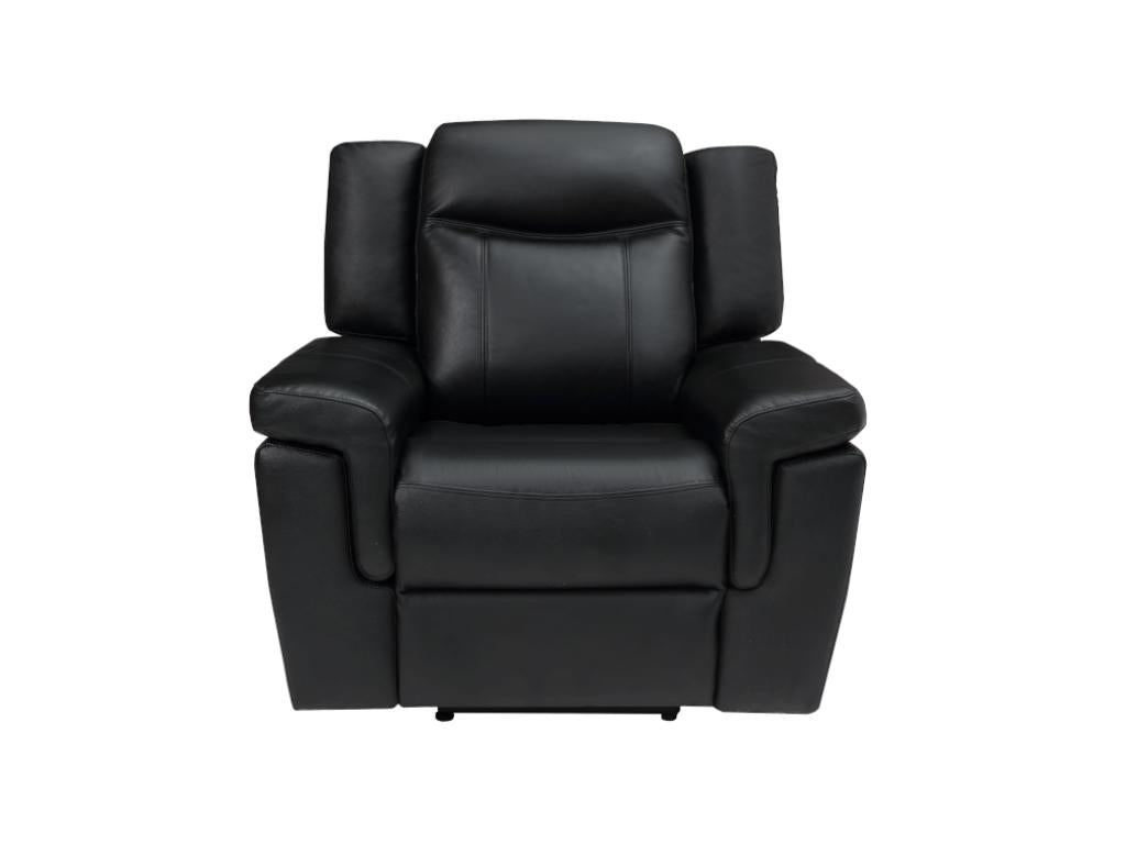 Armchair Leather - Black