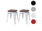 Stool - White, Wood