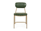 Chair Steel - Green/Gold