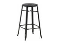 Stool - Black, Metal