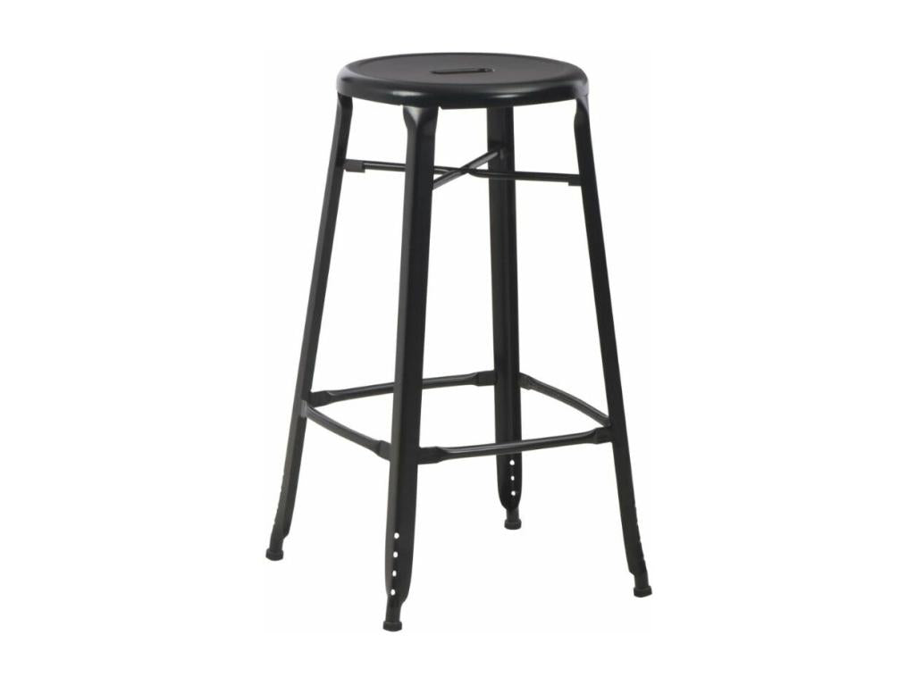 Stool - Black, Metal