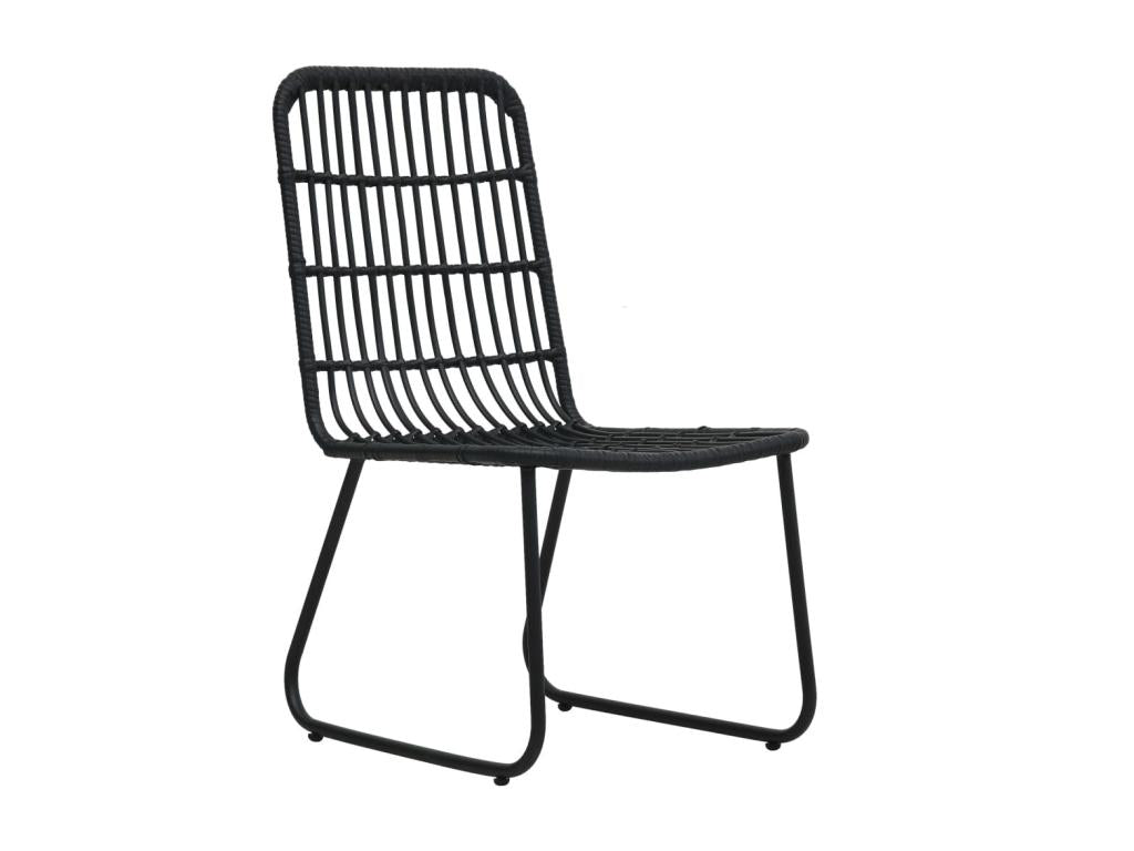 Chair Wicker - Black