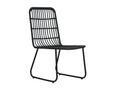 Chair Wicker - Black
