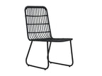 Chair Wicker - Black