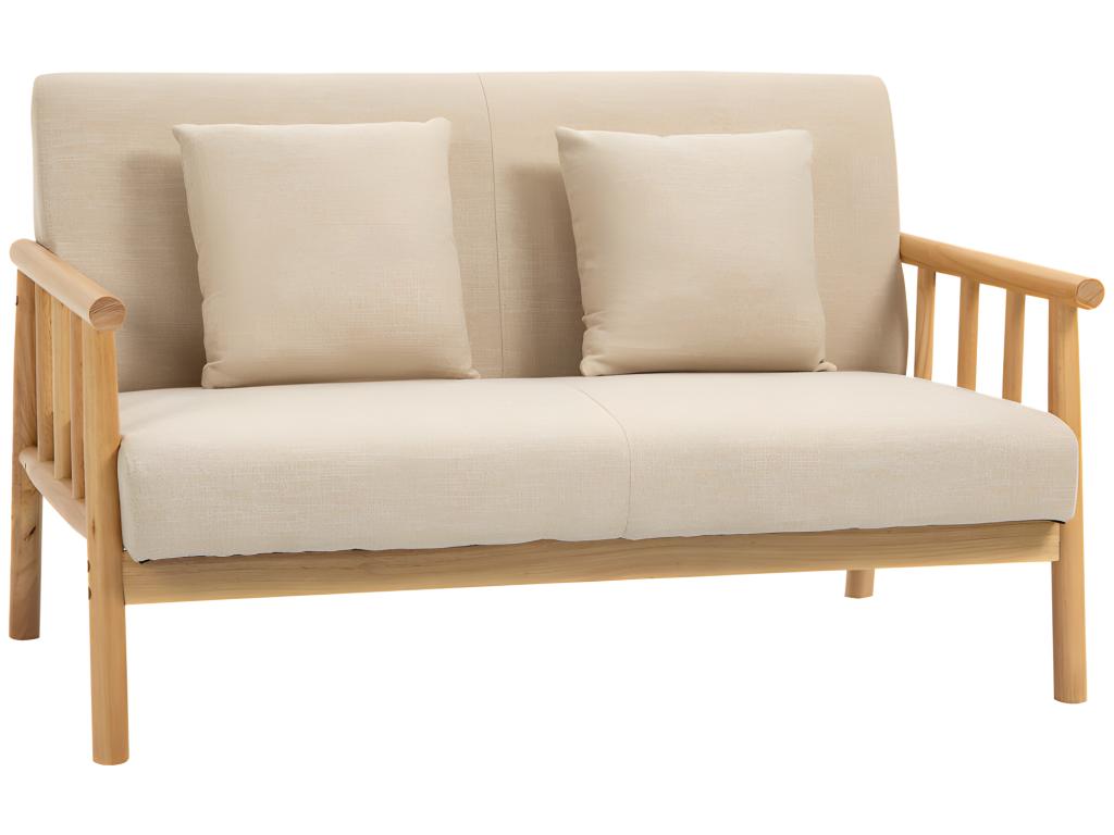 Sofa Wood - Beige