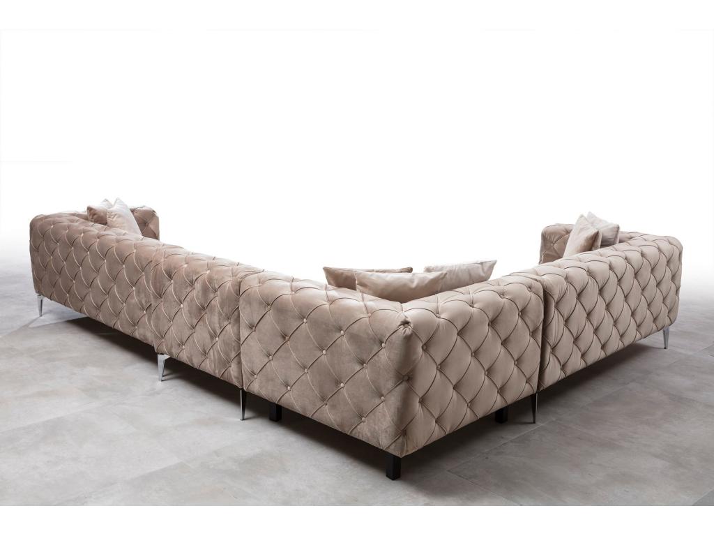 Sofa Velvet - Beige