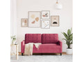 Sofa Velvet - Red