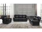 Armchair Leather - Black