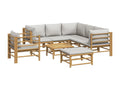 Outdoor Patio Set - Brown