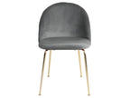 Chair Velvet - Gray