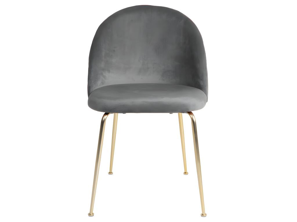 Chair Velvet - Gray
