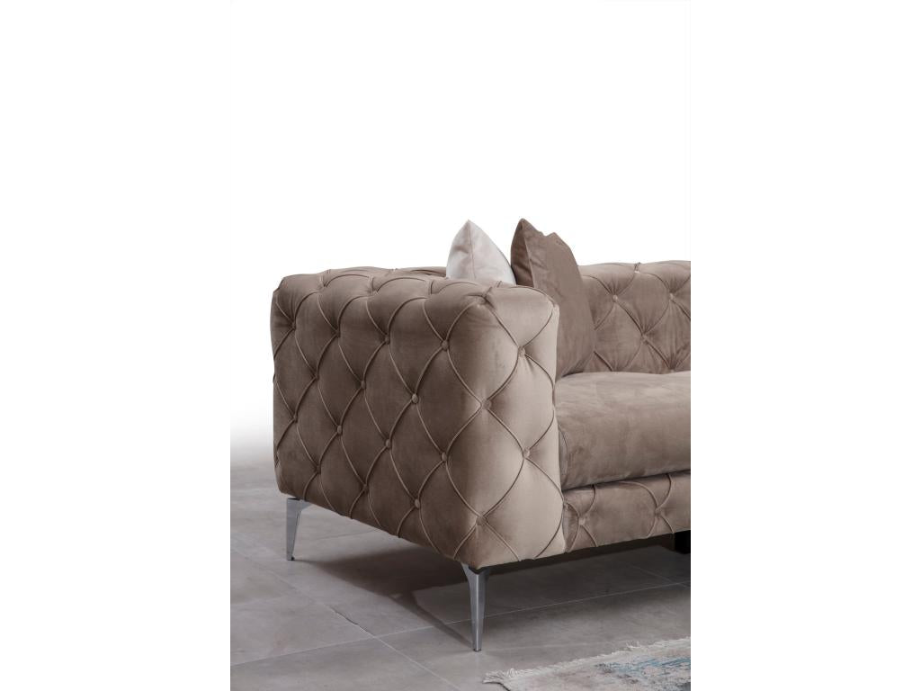 Sofa Velvet - Beige