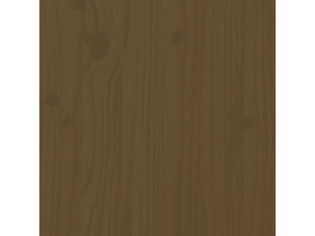 4-Piece Outdoor Patio Set Solid Pine Wood - Brown