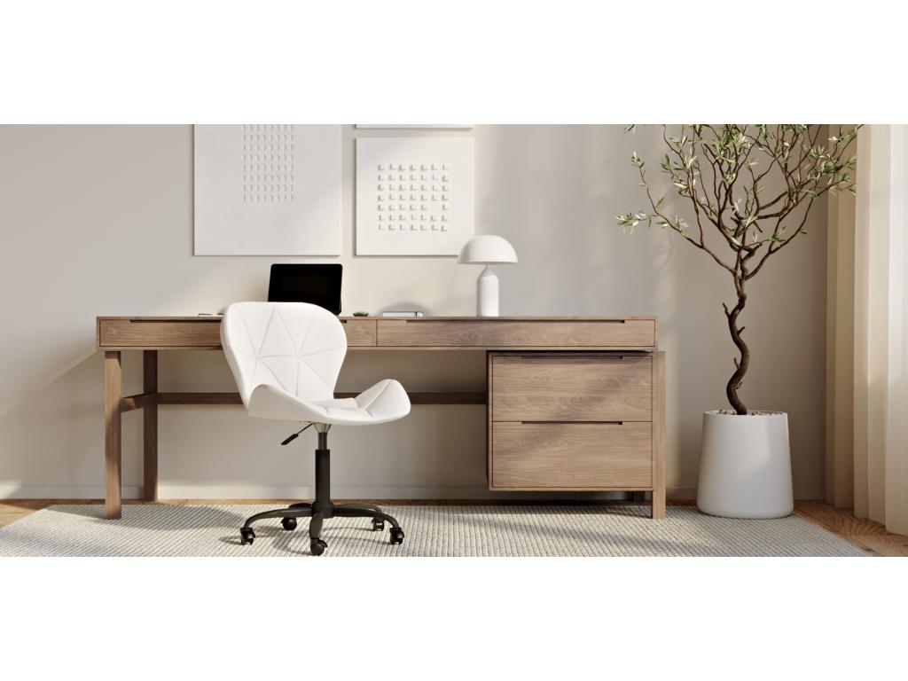 Desk Faux Leather - Green