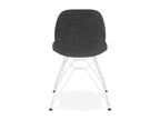Chair Fabric - Gray/White