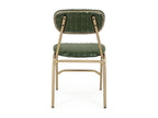 Chair Steel - Green/Gold