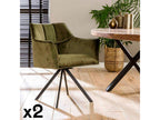Armchair Velvet - Green